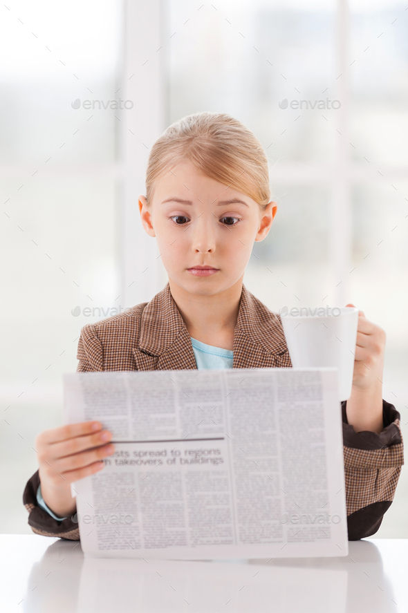 Shocking news. Stock Photo by gstockstudio | PhotoDune