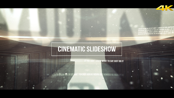 Cinematic Slideshow for Premiere Pro