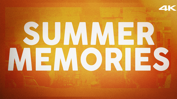 Summer Memories for Premiere Pro