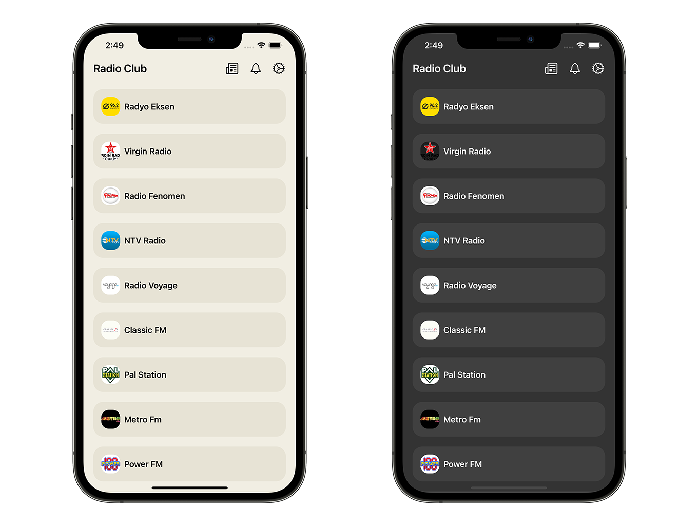 Radio Club App | SwiftUI Full iOS Application - 1