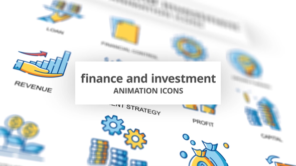 Finance & Investment - Animation Icons