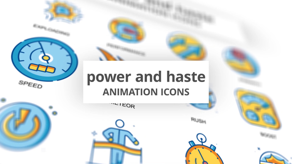 Power & Haste - Animation Icons