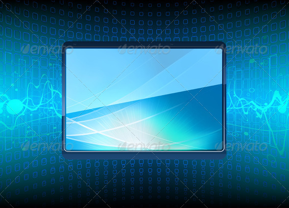 Plasma TV - Objects Vectors