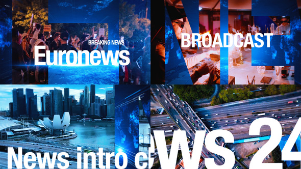 Euronews openers - VideoHive 32110948