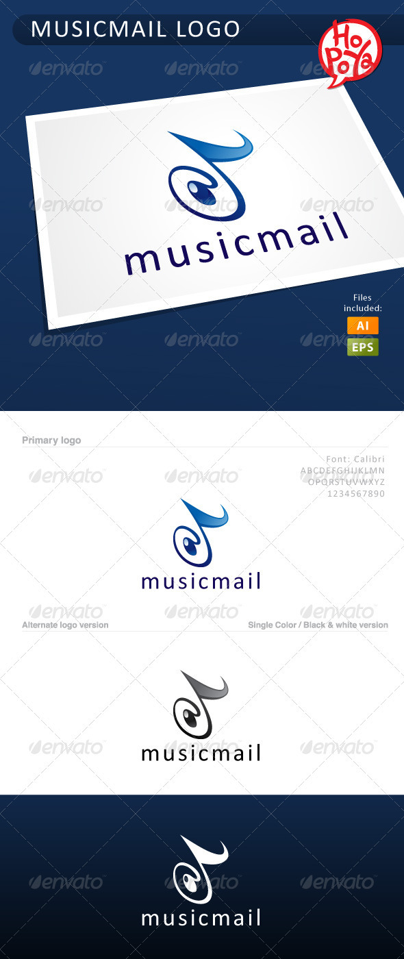 Musicmail Logo - Symbols Logo Templates