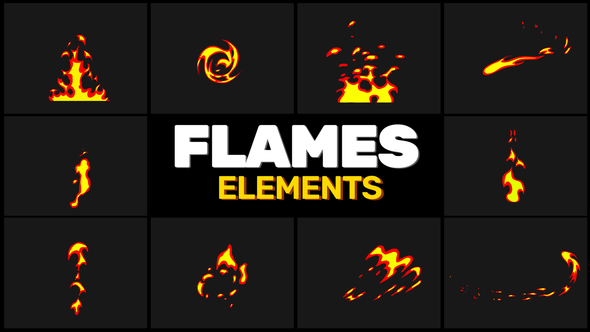 Fire Flames // After Effects