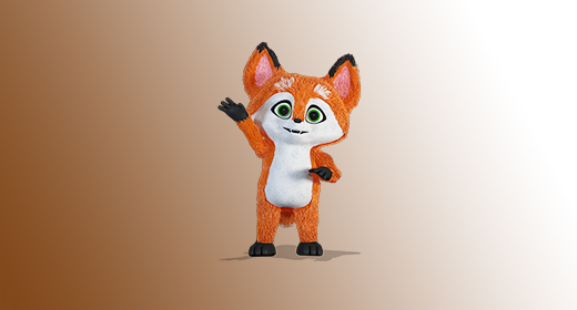Fox 3d character