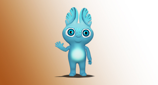 Alien Monster 3d character