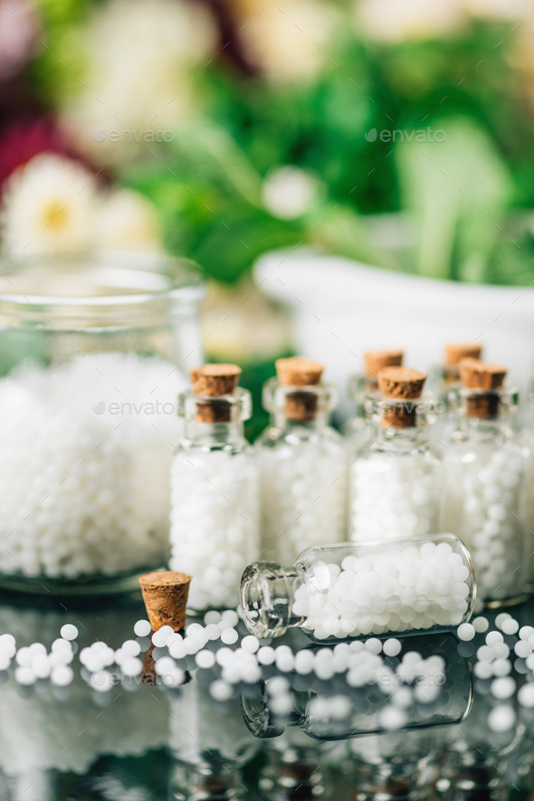 Homeopathic Remedies - Alternative Medicine Concept