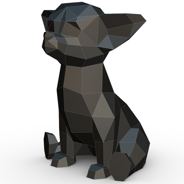 Chihuahua figure - 3Docean 32136671