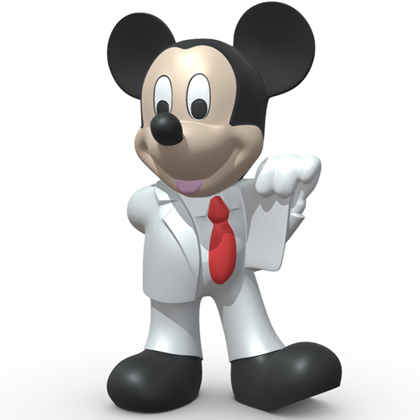 Mickey Mouse figure - 3Docean 32139826