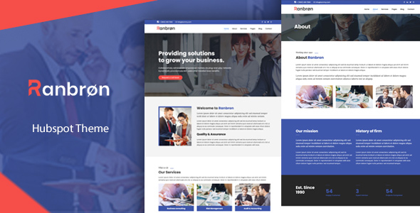 Ranbron - Business and Consulting Hubspot Theme