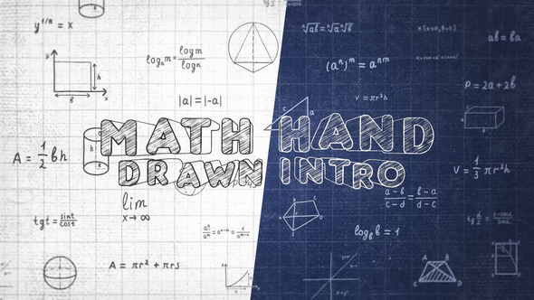 Math Hand Draw Intro