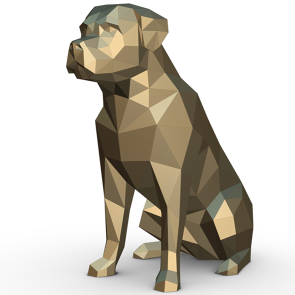 Rottweiler figure - 3Docean 32140190
