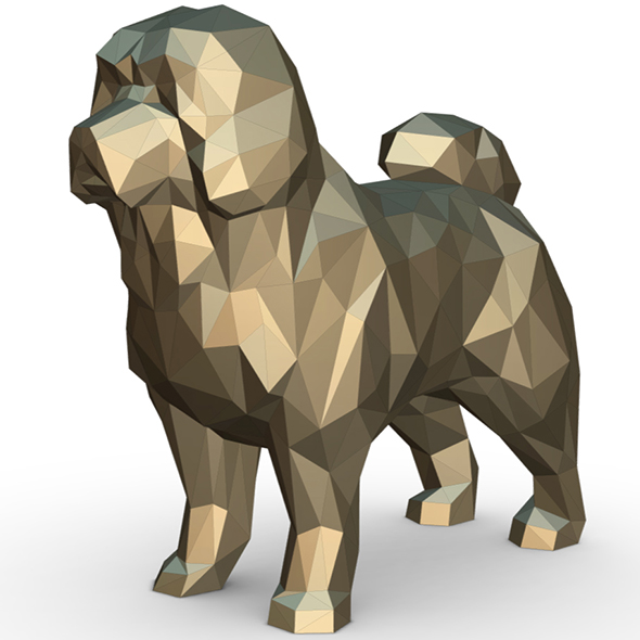 tibetan mastiff - 3Docean 32140641