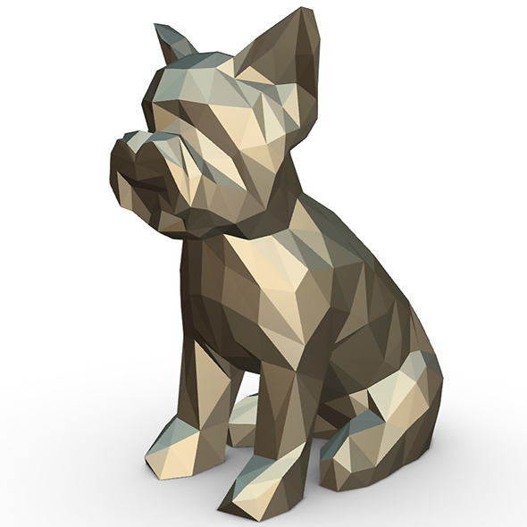 Yorkshire Terrier figure - 3Docean 32140721