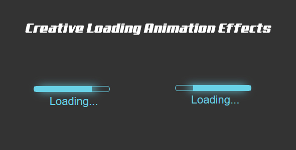 Creative Loading Animation Effects
