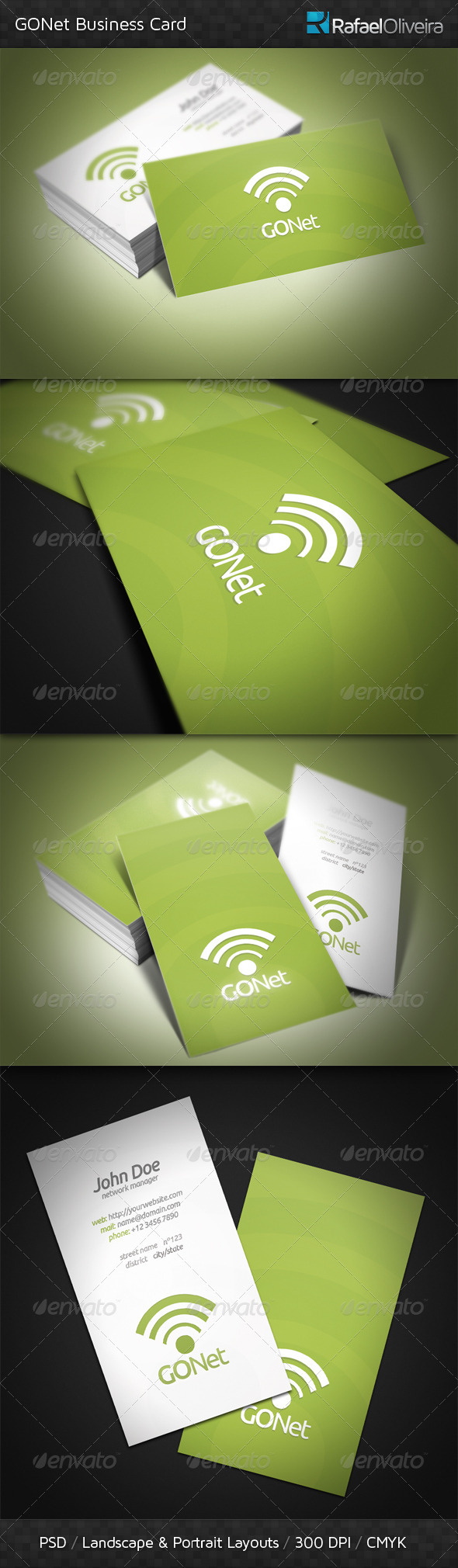 GONet Business Card - Creative Business Cards