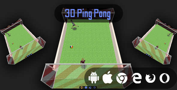 3D Ping Pong - Cross Platform Classic Casual Game