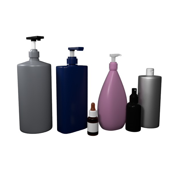 cosmetic bottles - 3Docean 32173196