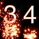 Numbers Revealed By Stars Orange Style Numbers Revealed By Stars Orange Style - VideoHive Item for Sale