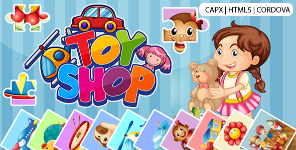 Toy Shop Jigsaw Puzzle (CAPX | HTML5 | Cordova)