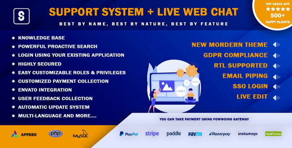 Best Support System-Live - CodeCanyon 21357317