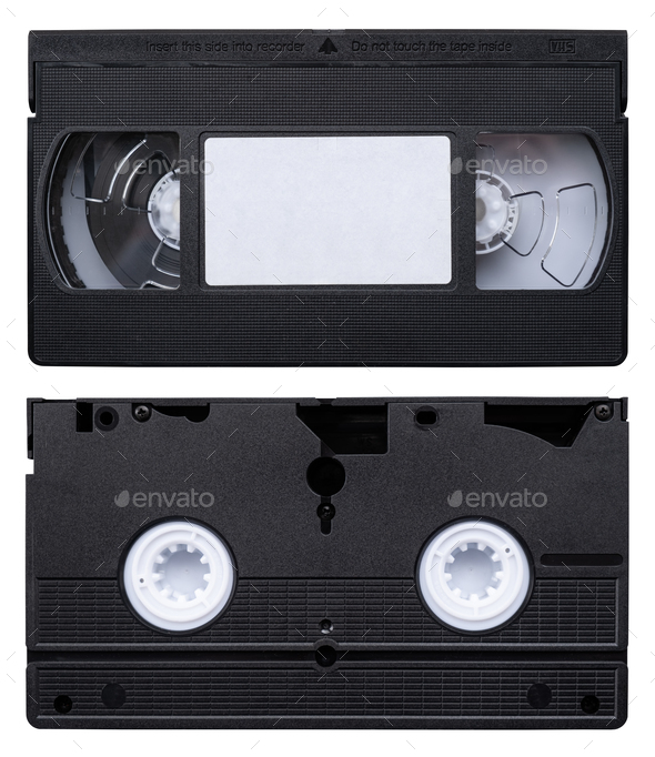 Insérer une cassette VHS dans le lecteur vidéo VCR, Vidéos - Envato Elements