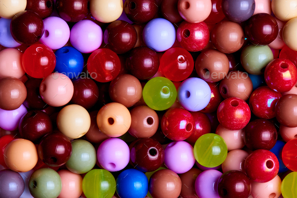Colorful beads - Stock Photo - Images