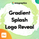 Gradient Splash Logo Reveal