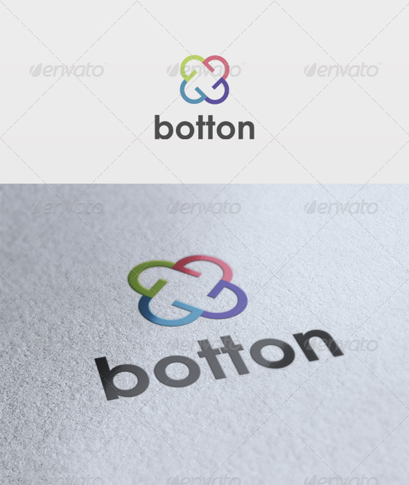 Botton Logo - Vector Abstract