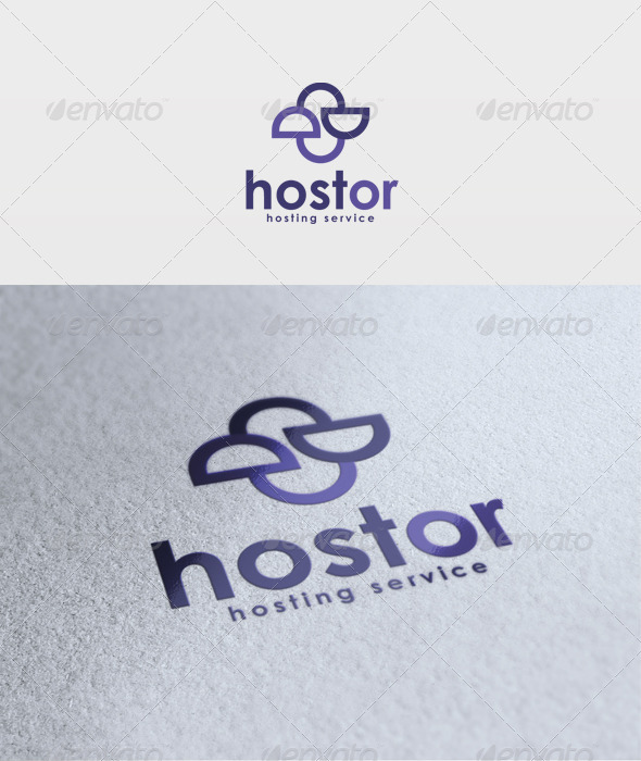 Hostor Logo - Vector Abstract