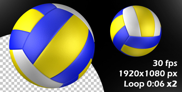 Volleyball Ball Rotation Loop