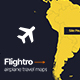 Flightro - Airplane Travel Maps