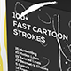 100+ Fast Cartoon Strokes - BIG PACK