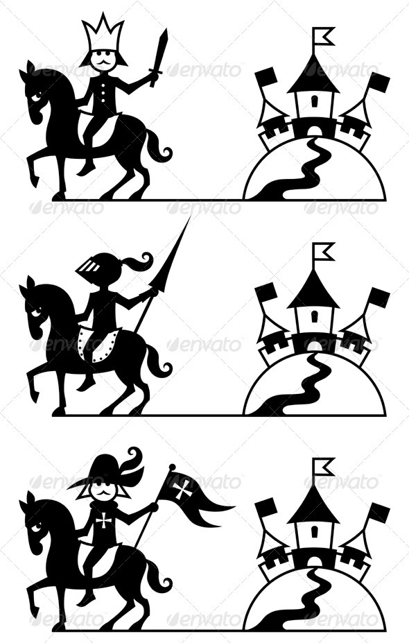 Riders - Characters Vectors