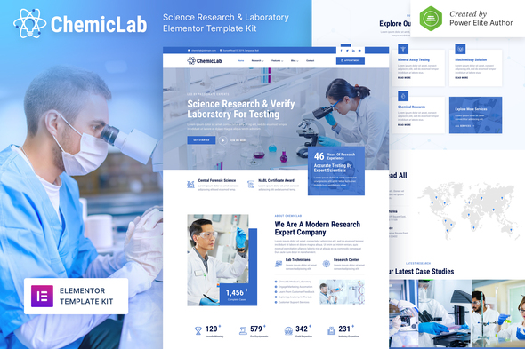 ChemicLab - Science - ThemeForest 32223328