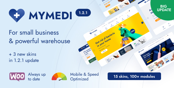 MyMedi - Responsive WooCommerce WordPress Theme