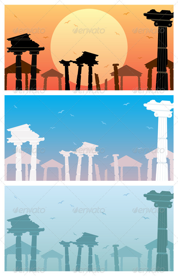 Ruins - Backgrounds Decorative