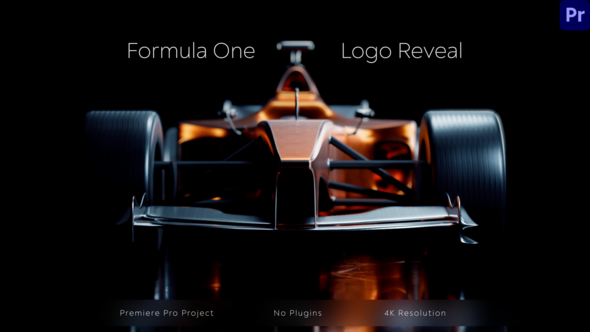 Formula One Racing Logo For Premiere Pro