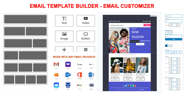 Download Email Template Builder Email Customizer By Rednumber Codecanyon