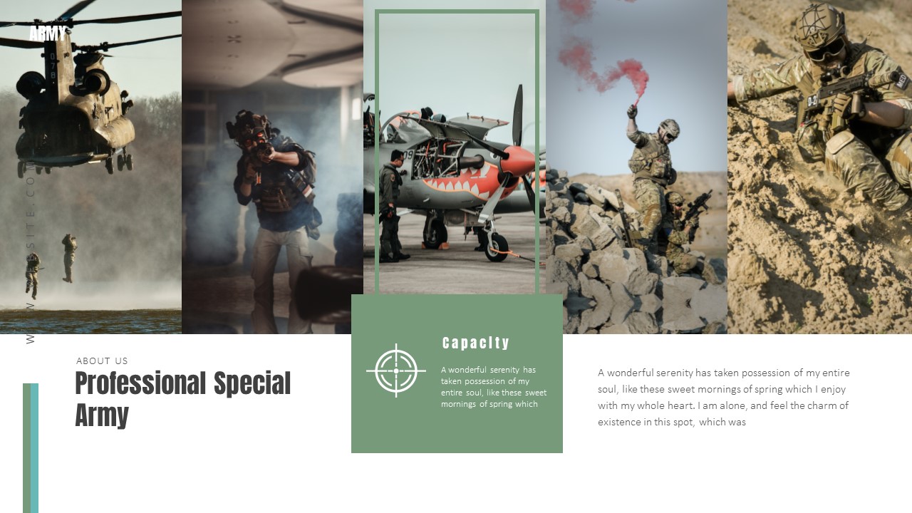 Army Google Slides Templates, Presentation Templates | GraphicRiver