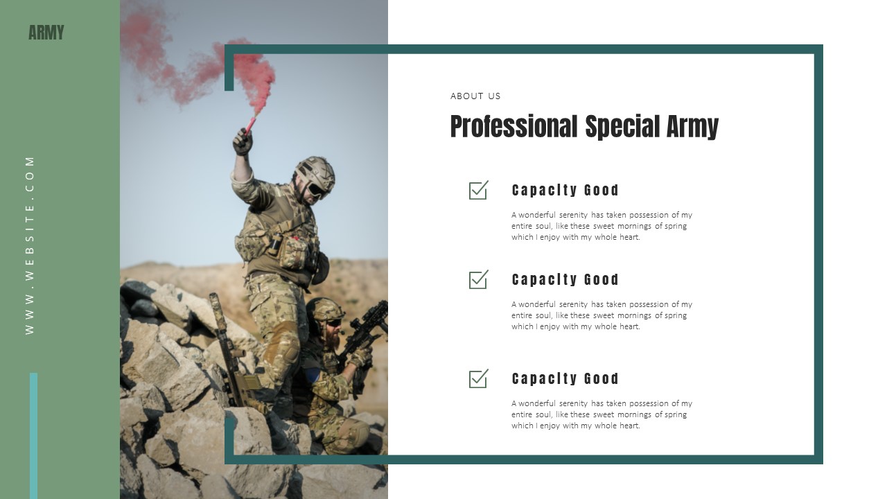 Army Google Slides Templates, Presentation Templates | GraphicRiver
