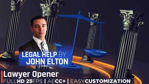 Lawyer Opener - VideoHive 32234138