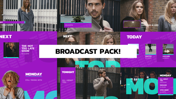 Broadcast Pack - VideoHive 32235571