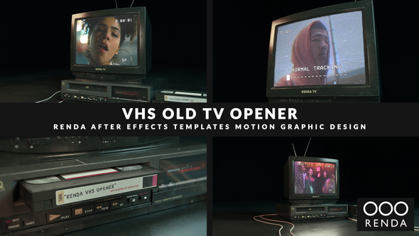 Old TV Opener - VideoHive 32238454