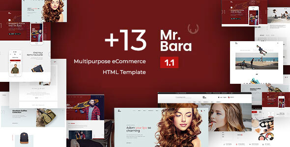 Mr.Bara - Multipurpose eCommerce HTML Template