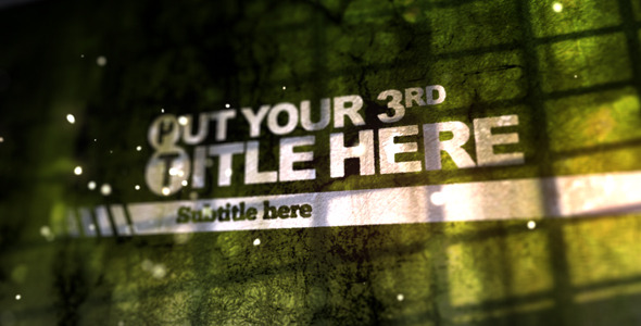Old Wall Logo - VideoHive 2659656