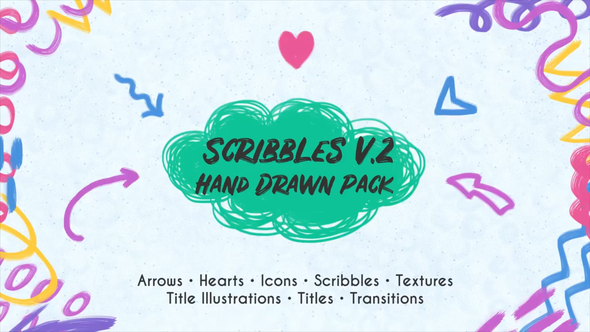 Scribbles v.2. Hand Drawn  Pack