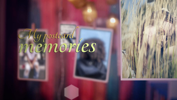 My postcard memories - VideoHive 32258787